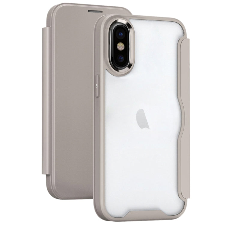 RFID Blocking Adsorption Flip Leather Phone Case