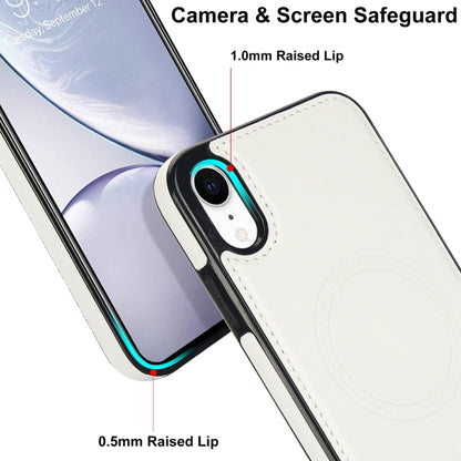 Retro Leather Invisible Stand MagSafe Phone Case