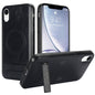 Retro Leather Invisible Stand MagSafe Phone Case