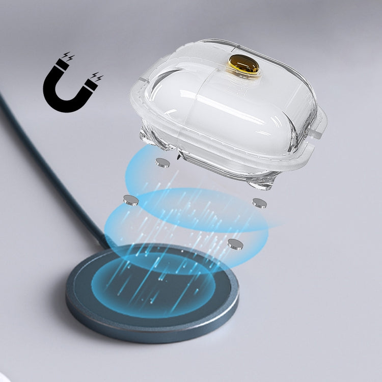 Magnetic Clear Armor TPU TWS Earphone Cover