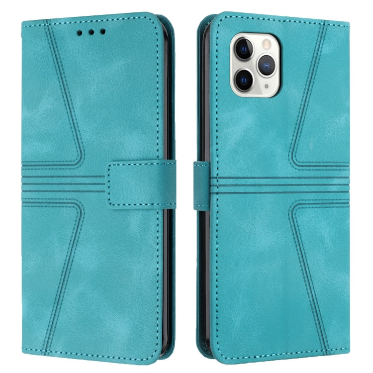 Triangle Solid Color Leather Phone Case