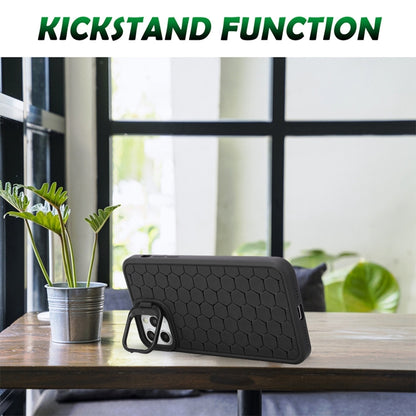 Honeycomb Radiating Lens Holder TPU Phone Case