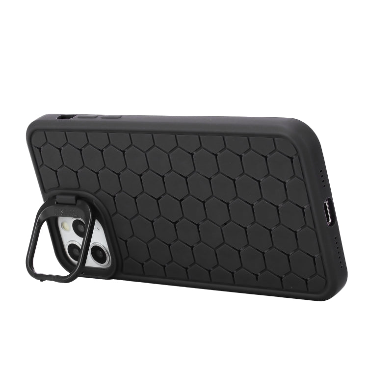 Honeycomb Radiating Lens Holder TPU Phone Case