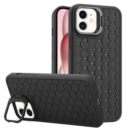 Honeycomb Radiating Lens Holder TPU Phone Case