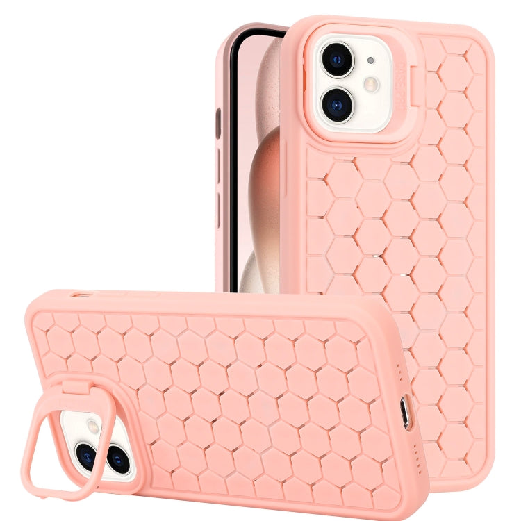 Honeycomb Radiating Lens Holder TPU Phone Case