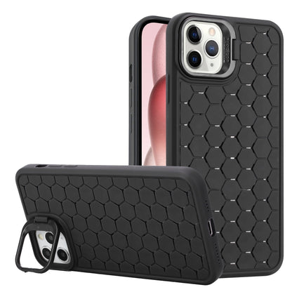 Honeycomb Radiating Lens Holder TPU Phone Case
