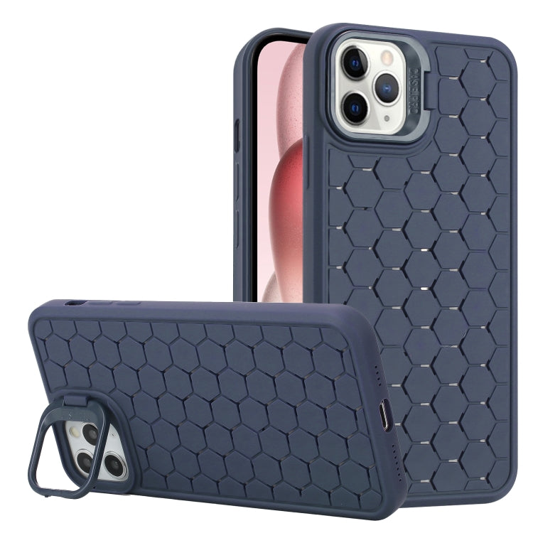 Honeycomb Radiating Lens Holder TPU Phone Case