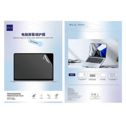 ZGA Clear HD PET Laptop Screen Protector