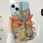 Varnishing Water Stick PC Phone Case