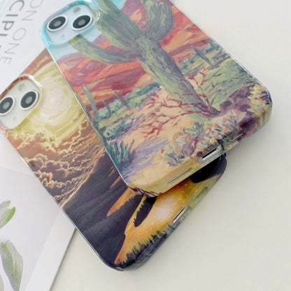 Varnishing Water Stick PC Phone Case