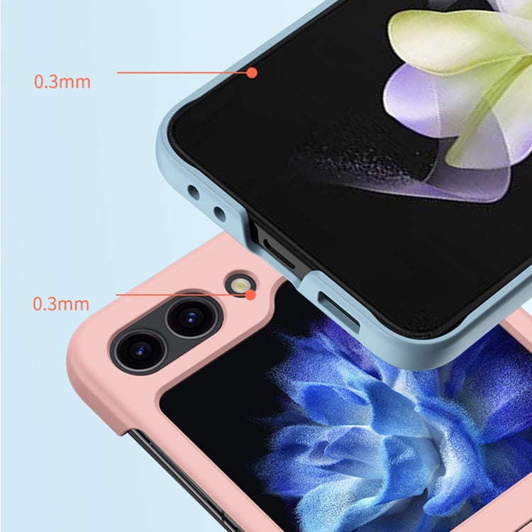 2 Parts Skin Feel PC Full Coverage Shockproof Phone Case, For Samsung Galaxy Z Flip6 / Flip7 FE