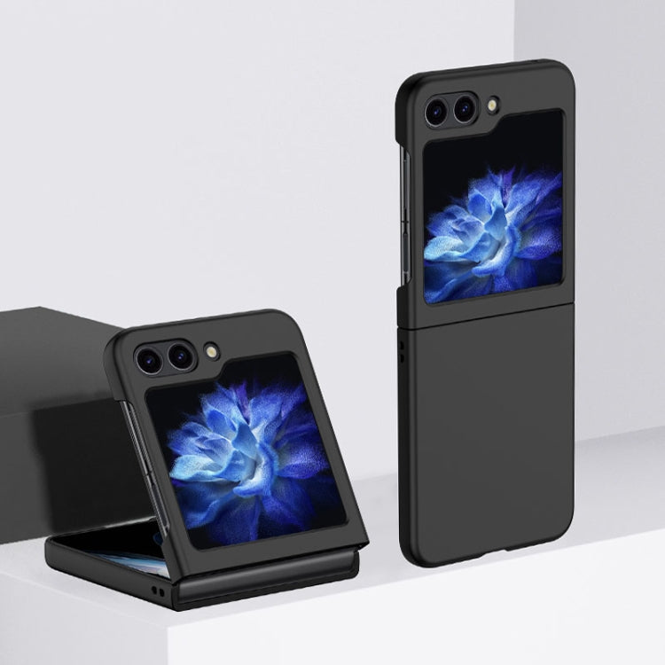 2 Parts Skin Feel PC Full Coverage Shockproof Phone Case, For Samsung Galaxy Z Flip6 / Flip7 FE