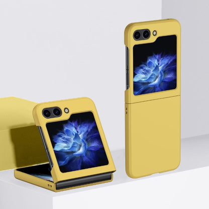 2 Parts Skin Feel PC Full Coverage Shockproof Phone Case, For Samsung Galaxy Z Flip6 / Flip7 FE