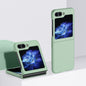 2 Parts Skin Feel PC Full Coverage Shockproof Phone Case, For Samsung Galaxy Z Flip6 / Flip7 FE