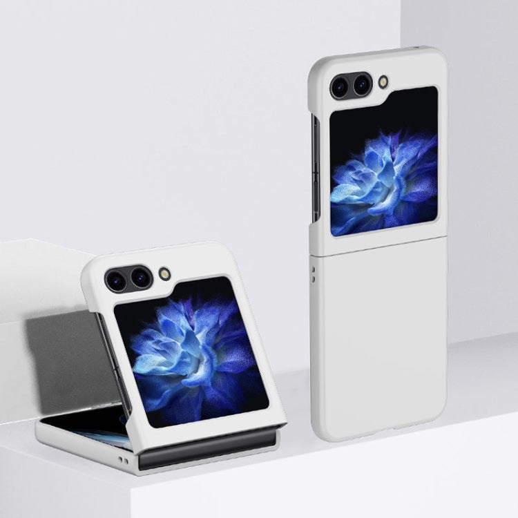 2 Parts Skin Feel PC Full Coverage Shockproof Phone Case, For Samsung Galaxy Z Flip6 / Flip7 FE