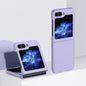 2 Parts Skin Feel PC Full Coverage Shockproof Phone Case, For Samsung Galaxy Z Flip6 / Flip7 FE