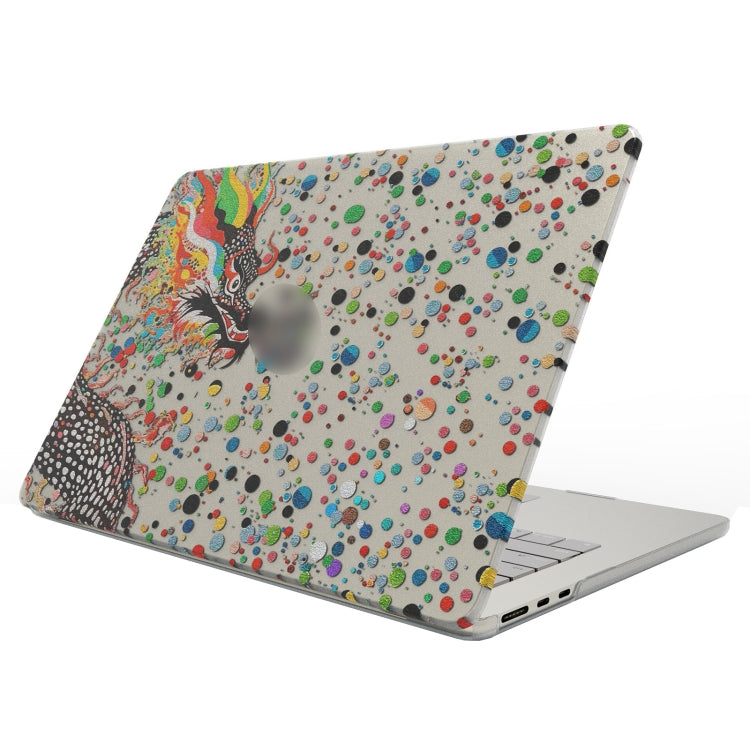 UV Printed Pattern Laptop Frosted Protective Case