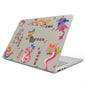 UV Printed Pattern Laptop Frosted Protective Case