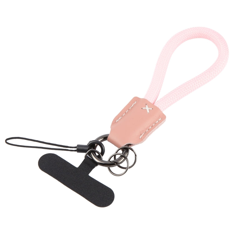 Keychain Pure Color Mobile Phone Anti-lost Short Lanyard