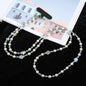Phone Anti-lost Neck Chain Plastic Diamond Pearl Crossbody Lanyard