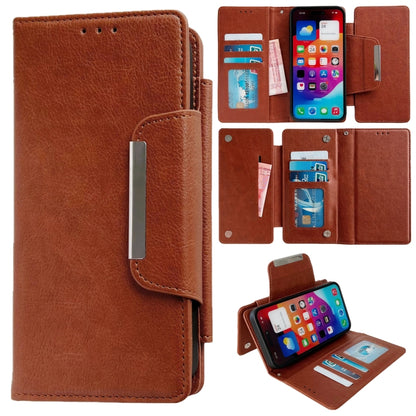 Multifunctional 7-Cards Wallet Leather Phone Case