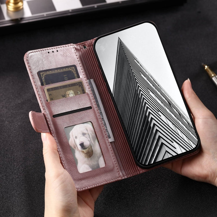 Simple 6-Card Wallet Leather Phone Case
