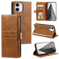 Simple 6-Card Wallet Leather Phone Case
