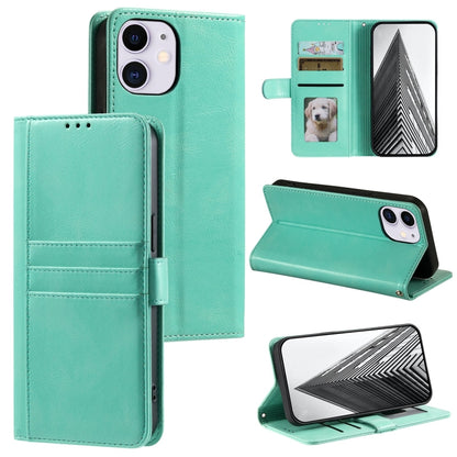 Simple 6-Card Wallet Leather Phone Case