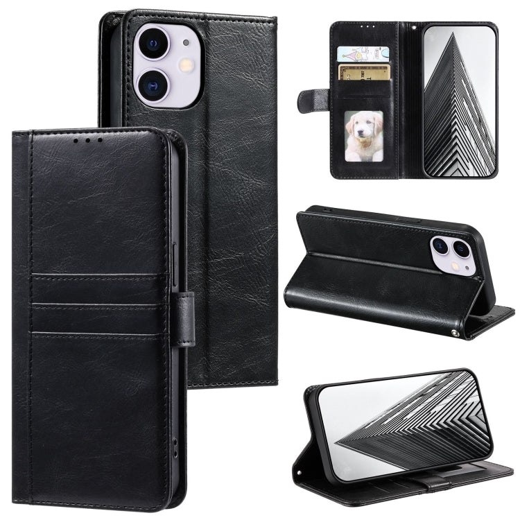 Simple 6-Card Wallet Leather Phone Case