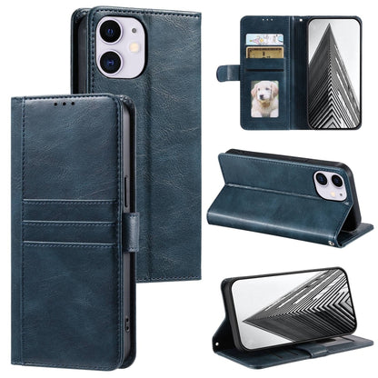 Simple 6-Card Wallet Leather Phone Case