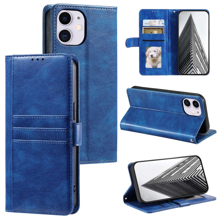 Simple 6-Card Wallet Leather Phone Case
