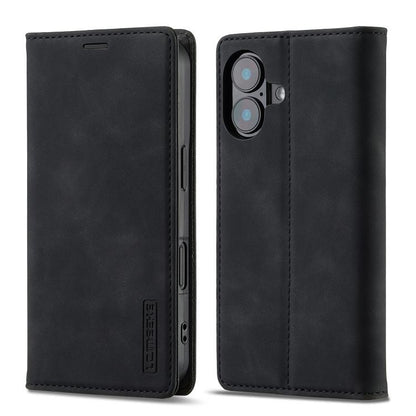 LC.IMEEKE Strong Magnetism Microfiber Leather Phone Case