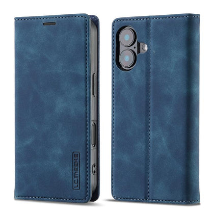 LC.IMEEKE Strong Magnetism Microfiber Leather Phone Case