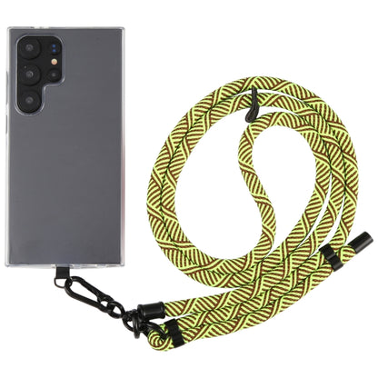 8mm Twill Texture Adjustable Phone Anti-lost Neck Chain Nylon Crossbody Lanyard, Adjustable Length: about 75-135cm