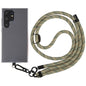 8mm Twill Texture Adjustable Phone Anti-lost Neck Chain Nylon Crossbody Lanyard, Adjustable Length: about 75-135cm