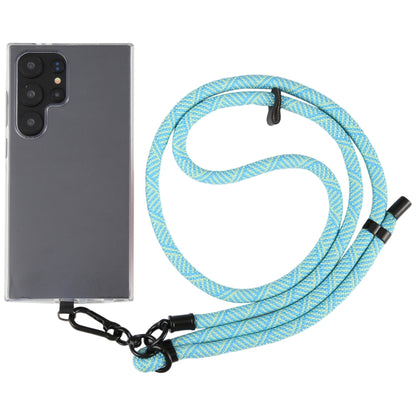 8mm Twill Texture Adjustable Phone Anti-lost Neck Chain Nylon Crossbody Lanyard, Adjustable Length: about 75-135cm
