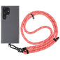 8mm Twill Texture Adjustable Phone Anti-lost Neck Chain Nylon Crossbody Lanyard, Adjustable Length: about 75-135cm