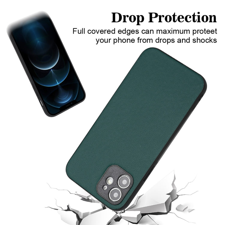 R20 Leather Pattern Phone Single Case