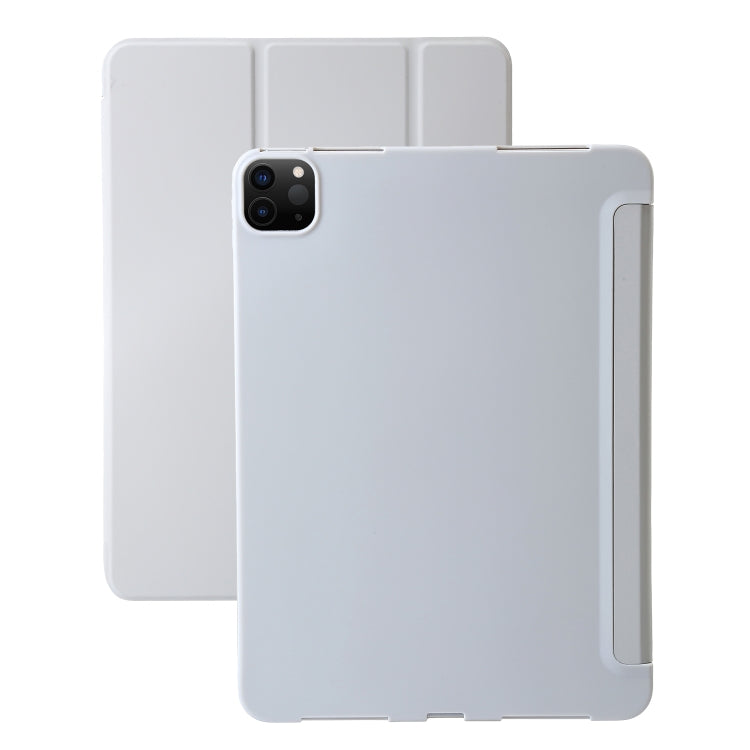 Three-fold Holder Flip Tablet Leather Case