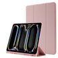 Skin Feel Tri-fold Leather Tablet Case with Pen Slot