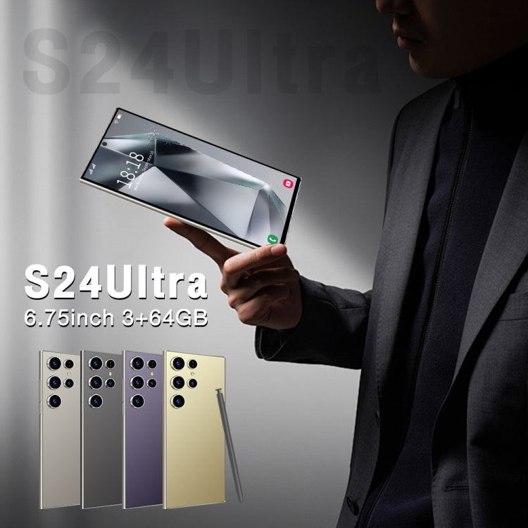 S24 Ultra / L26A, 6.75 inch Screen, Android 8.1 MTK6753 Octa Core, Network: 4G, Dual SIM