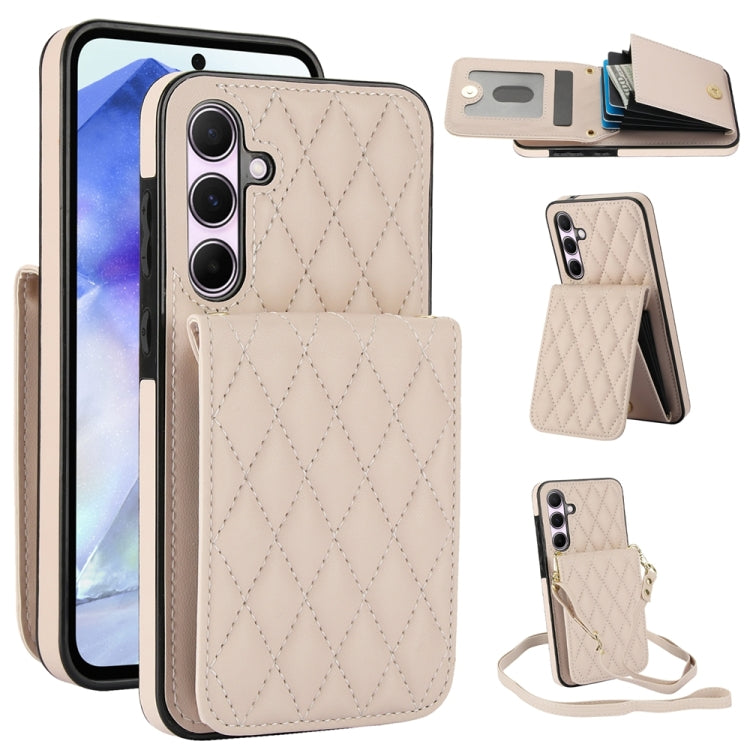 YM015 Crossbody Rhombic Card Bag RFID Phone Case