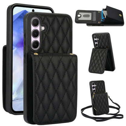 YM015 Crossbody Rhombic Card Bag RFID Phone Case