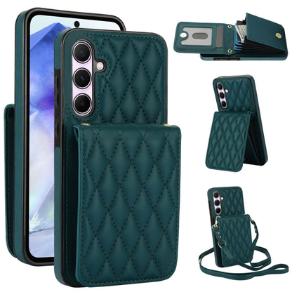 YM015 Crossbody Rhombic Card Bag RFID Phone Case