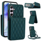YM015 Crossbody Rhombic Card Bag RFID Phone Case