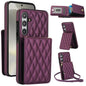 YM015 Crossbody Rhombic Card Bag RFID Phone Case