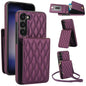 YM015 Crossbody Rhombic Card Bag RFID Phone Case