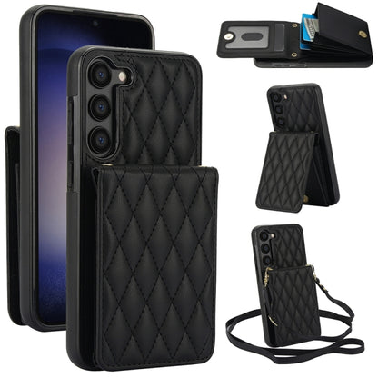 YM015 Crossbody Rhombic Card Bag RFID Phone Case