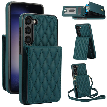 YM015 Crossbody Rhombic Card Bag RFID Phone Case
