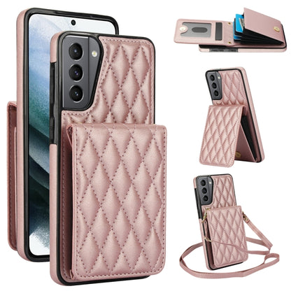YM015 Crossbody Rhombic Card Bag RFID Phone Case